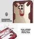 Ringke Fusion X Huawei Mate 20 Lite Hoesje Doorzichtig Rood afbeelding 6