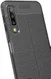 Samsung Galaxy A7 (2018) Hoesje met Kunstleer Coating Zwart afbeelding 4