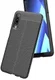 Samsung Galaxy A7 (2018) Hoesje met Kunstleer Coating Zwart afbeelding 7