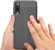 Samsung Galaxy A7 (2018) Hoesje met Kunstleer Coating Zwart afbeelding 8