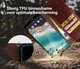 Rosso Element Nokia 7.1 Hoesje Book Cover Bruin afbeelding 5