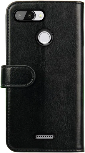 Rosso Element Xiaomi Redmi 6 Hoesje Book Cover Zwart afbeelding 2