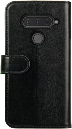 Rosso Element LG V40 ThinQ Hoesje Book Cover Zwart afbeelding 2