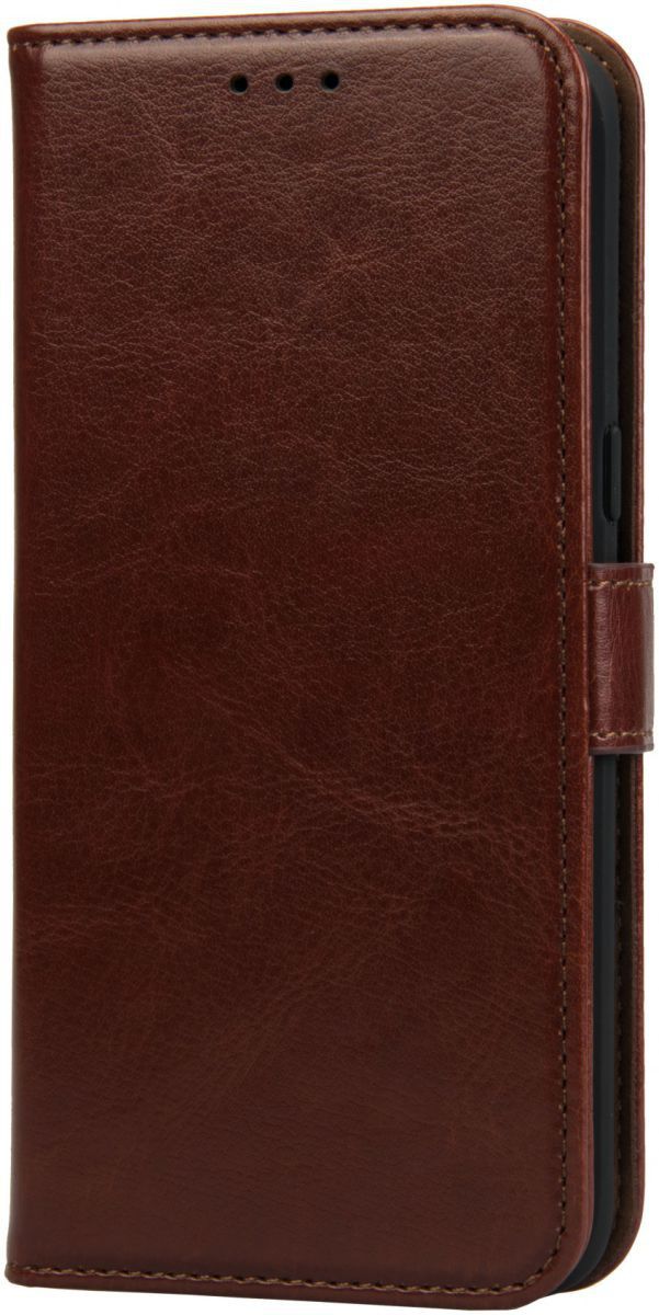 Rosso Element Wiko View 2 Go Hoesje Book Cover Bruin afbeelding 10