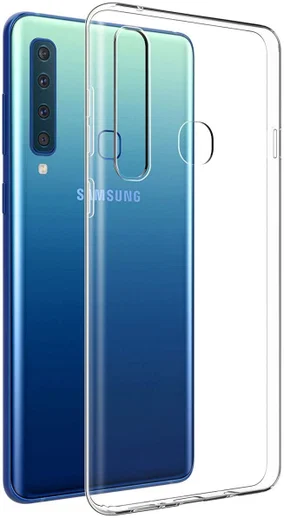 Samsung Galaxy A9 (2018) Hoesje Dun TPU Transparant afbeelding 3