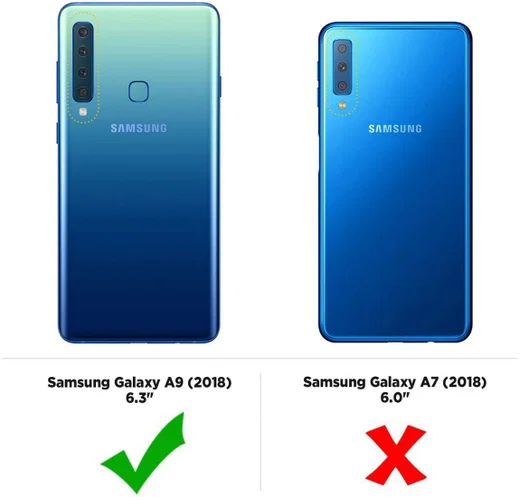 Samsung Galaxy A9 (2018) Hoesje Dun TPU Transparant afbeelding 7
