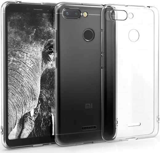 Xiaomi Redmi 6 Hoesje Dun TPU Transparant afbeelding 3