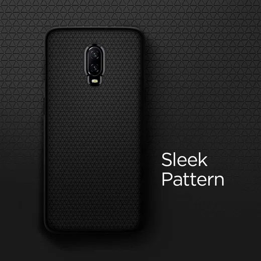 Spigen Liquid Air Back Cover Hoesje OnePlus 6T Zwart afbeelding 6