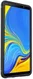 Samsung Galaxy A7 (2018) Twill Texture TPU Back Cover Zwart afbeelding 5