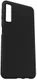 Samsung Galaxy A7 (2018) Twill Texture TPU Back Cover Zwart afbeelding 3