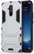 Huawei Mate 20 Lite Hybride Kickstand Hoesje Zilver afbeelding 1