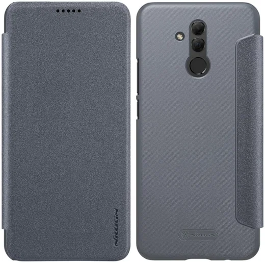 Nillkin Sparkle Series Huawei Mate 20 Lite Flipcase Zwart afbeelding 2