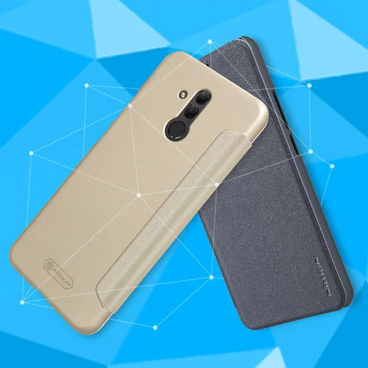 Nillkin Sparkle Series Huawei Mate 20 Lite Flipcase Zwart afbeelding 11