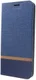 Huawei Mate 20 Lite Cross Pattern Wallet Hoesje Hoesje Blauw afbeelding 3