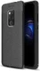 Huawei Mate 20 Lite Litchi Kunstleren Coating TPU Hoesje Zwart afbeelding 1