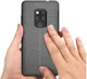 Huawei Mate 20 Lite Litchi Kunstleren Coating TPU Hoesje Zwart afbeelding 3
