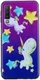 Samsung Galaxy A7 (2018) TPU Backcover Print Star and Unicorn afbeelding 1