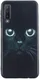 Samsung Galaxy A7 (2018) TPU Backcover Print Cat afbeelding 1