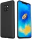 Huawei Mate 20 Pro Twill Texture TPU Back Cover Zwart afbeelding 1