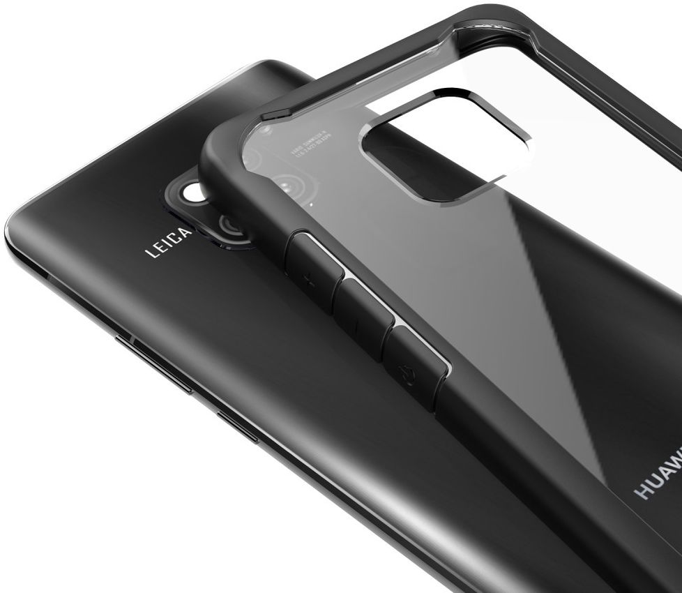 Huawei Mate 20 Pro Shockproof TPU Hardcase Zwart afbeelding 5