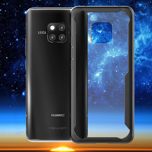 Huawei Mate 20 Pro Shockproof TPU Hardcase Zwart afbeelding 7