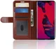 Huawei Mate 20 Pro Crazy Horse Leren Portemonnee Hoesje Bruin afbeelding 2