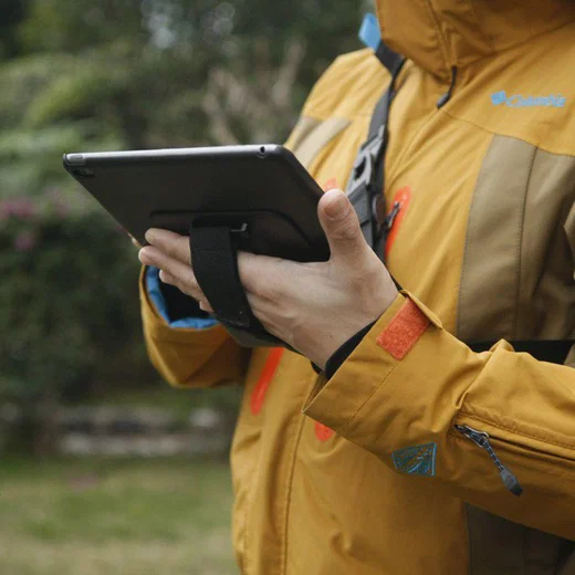 Armor X MX-Series iPad (2017/2018) Waterdicht Hoes Transparant Zwart afbeelding 7