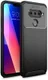 LG V40 Thinq Carbon TPU Hoesje Zwart afbeelding 1