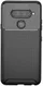 LG V40 Thinq Carbon TPU Hoesje Zwart afbeelding 2