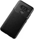 LG V40 Thinq Carbon TPU Hoesje Zwart afbeelding 4