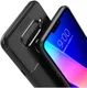LG V40 Thinq Carbon TPU Hoesje Zwart afbeelding 5