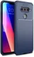 LG V40 Thinq Carbon TPU Hoesje Blauw afbeelding 1