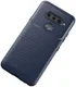 LG V40 Thinq Carbon TPU Hoesje Blauw afbeelding 2