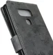 LG V40 Thinq Vintage Portemonnee Hoesje Grijs afbeelding 5