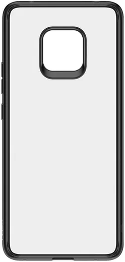 Huawei Mate 20 Pro Armor Backcover Transparant Zwart afbeelding 2