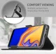 Samsung Galaxy J4 Plus Hoesje met Kaarthouder Zwart afbeelding 5