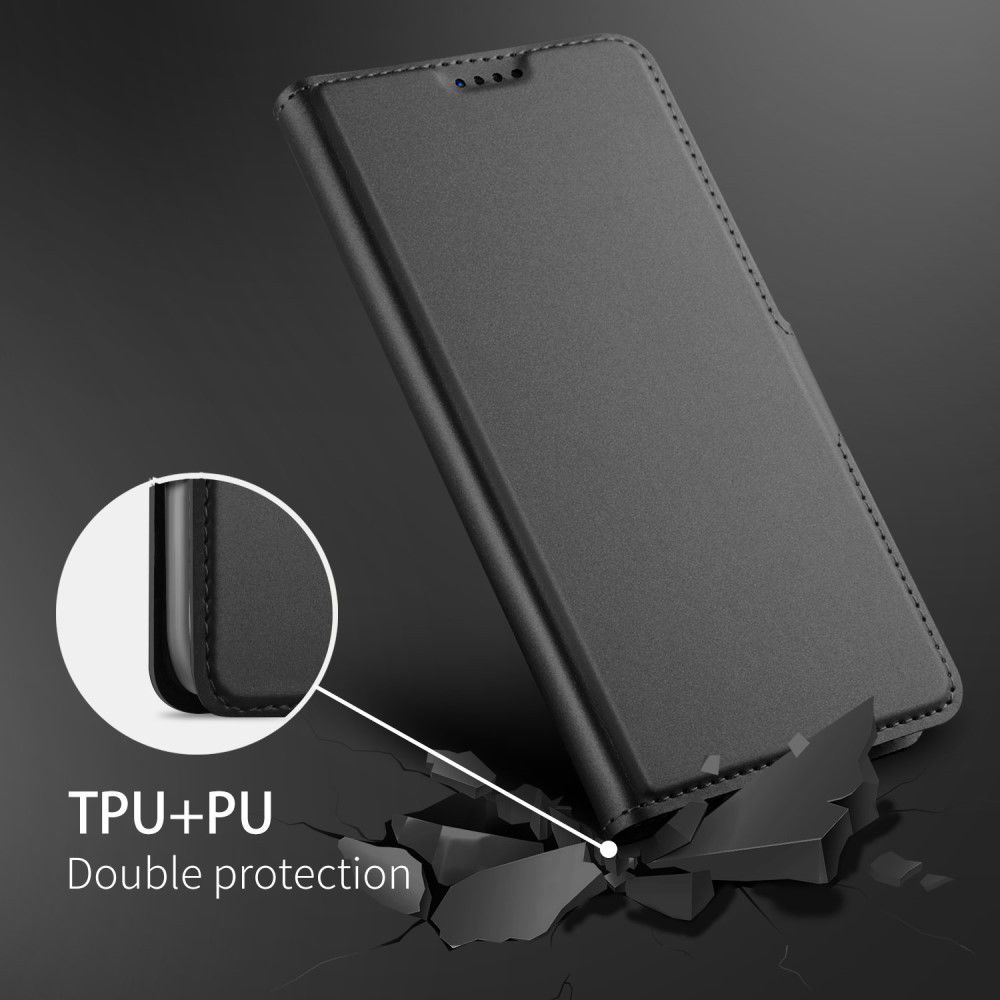 Samsung Galaxy J4 Plus Hoesje met Kaarthouder Zwart afbeelding 7