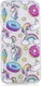 Samsung Galaxy J6 Plus TPU Backcover Print met Donuts and Unicorns afbeelding 1