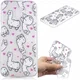 Samsung Galaxy J6 Plus TPU Backcover Print met Alpaca afbeelding 2