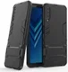 Samsung Galaxy A7 (2018) Hybride Hoesje met Standaard Zwart afbeelding 3