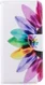 Samsung Galaxy J6 Plus Portemonnee Hoesje Colorful Petals afbeelding 1