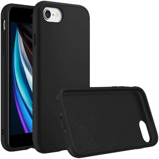 RhinoShield SolidSuit iPhone SE 2020 Hoesje Classic Zwart afbeelding 1