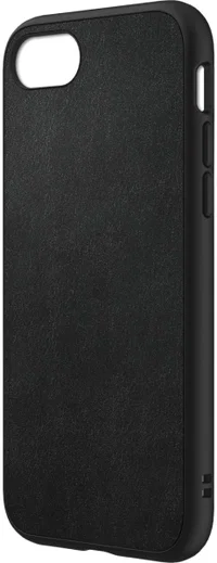 RhinoShield SolidSuit iPhone SE 2020 Hoesje Zwart Leer afbeelding 10