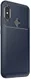 Xiaomi Mi A2 Lite Siliconen Carbon Hoesje Blauw afbeelding 2