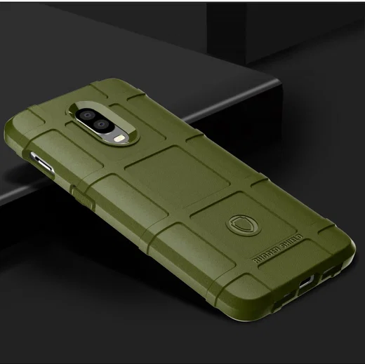 OnePlus 6T Anti-Shock TPU Backcover Groen afbeelding 2