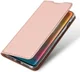 Dux Ducis Premium Book Case OnePlus 6T Hoesje met Kaarthouder Roze afbeelding 1