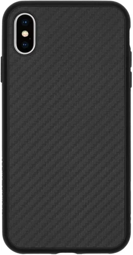RhinoShield SolidSuit iPhone XS Max Hoesje Carbon Fiber afbeelding 2