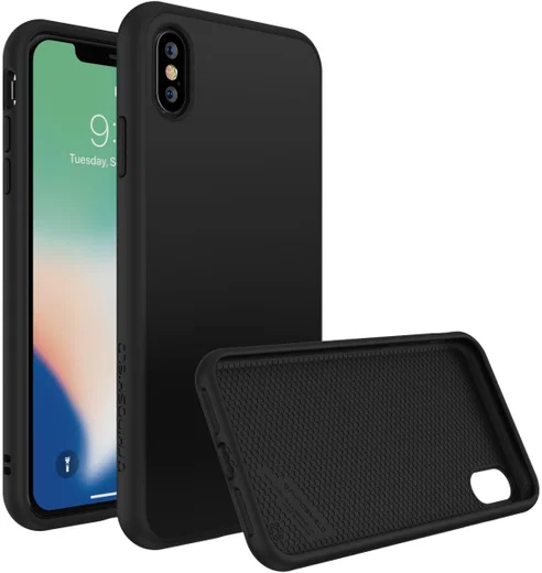 RhinoShield SolidSuit iPhone XS Max Hoesje Classic Black afbeelding 1
