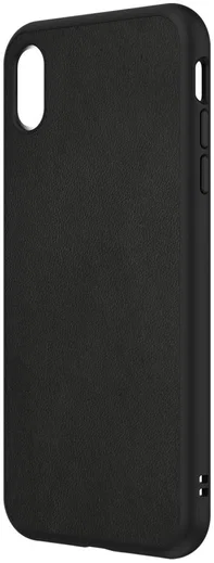 RhinoShield SolidSuit iPhone XS Max Hoesje Black Leather afbeelding 2
