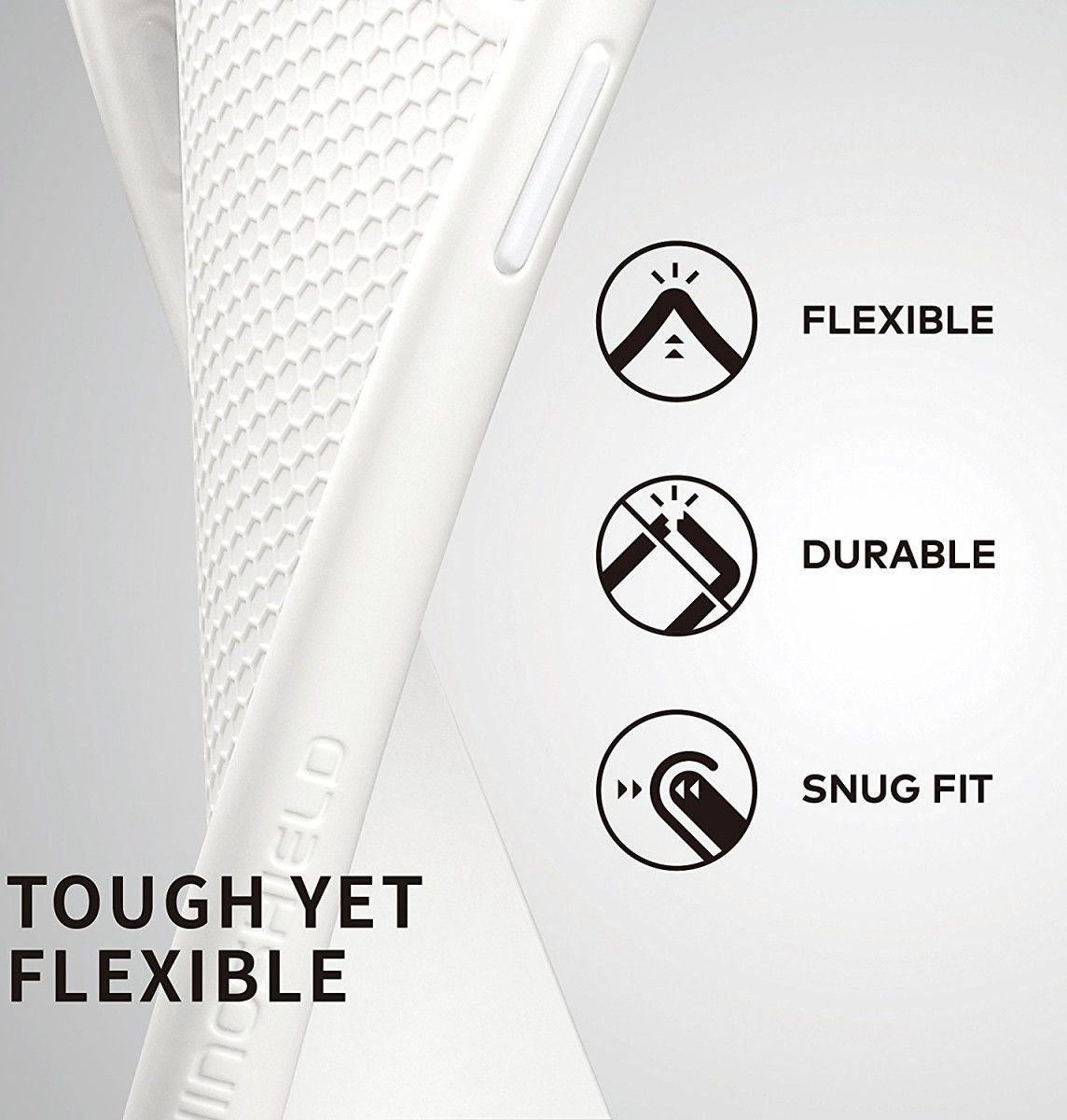 RhinoShield SolidSuit Carbon Fiber iPhone XR Hoesje afbeelding 4